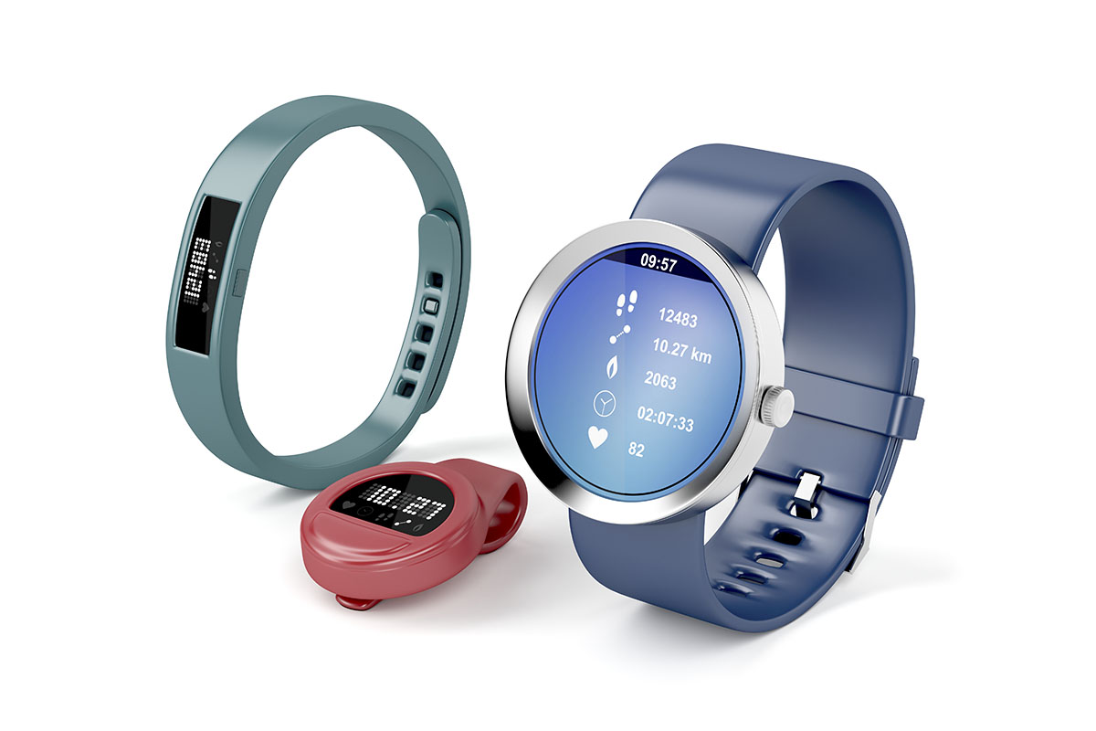 Different types of fitness trackers