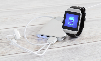 Smart watch charging with energy bank