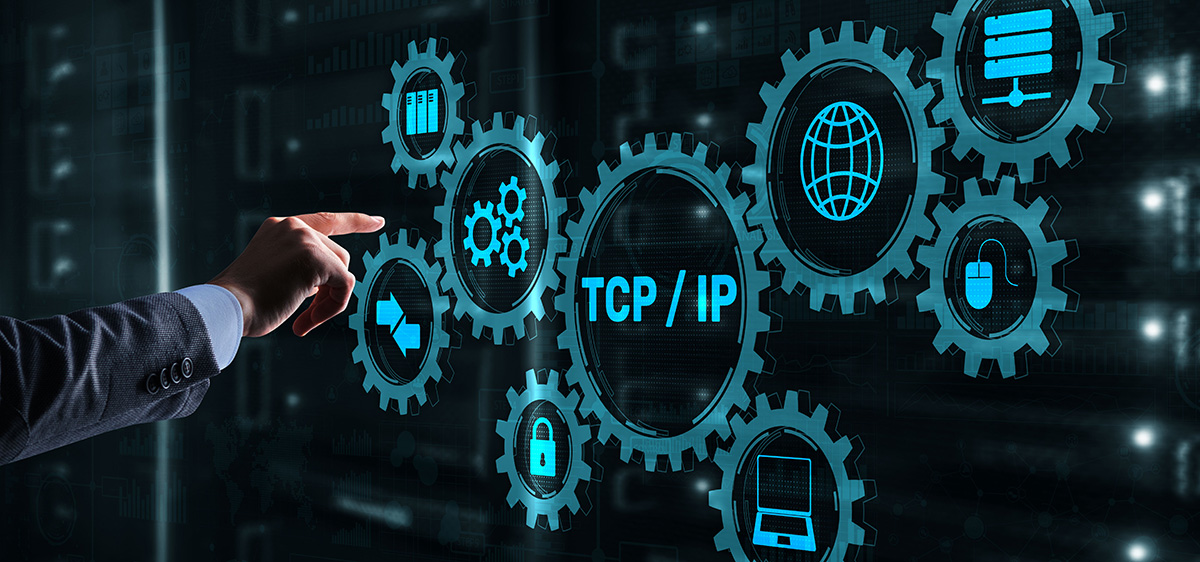 TCP IP Network Data Transmission Model