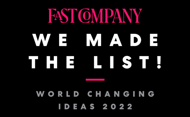 Ambiq Receives Honorable Mention in Fast Company's 2022 World Changing Ideas Awards