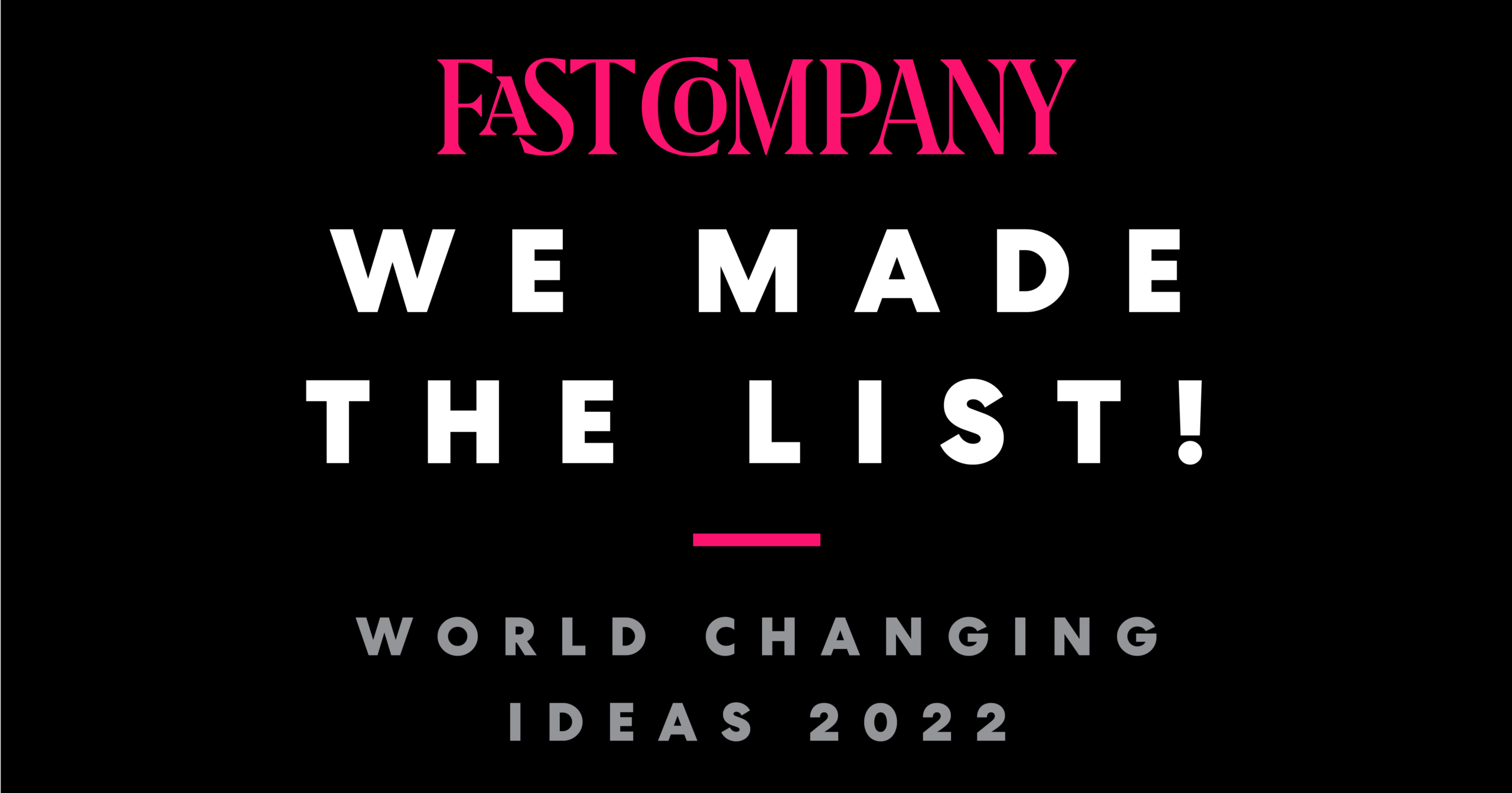 Ambiq Receives Honorable Mention in Fast Company's 2022 World Changing Ideas Awards