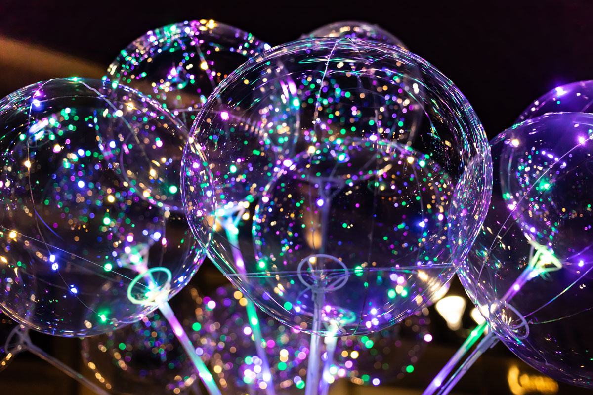 LED Transparent Balloon