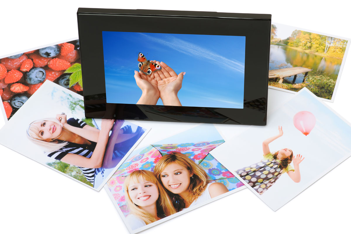 Digital Frame with Photos