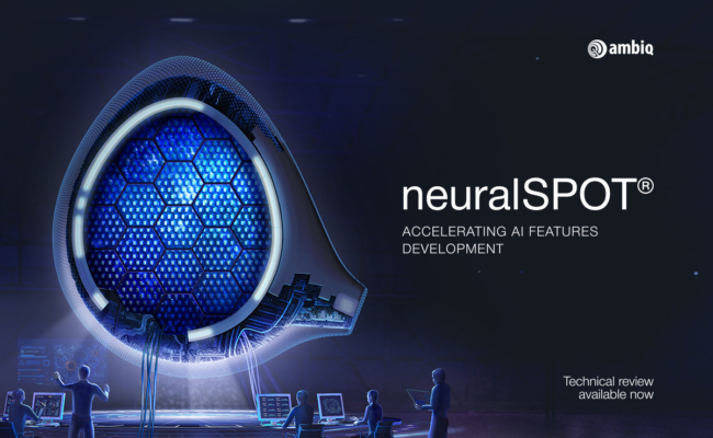 Ambiq neuralSPOT - Accelerating AI Features Development