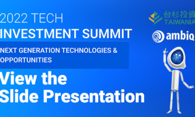 View the Tech Investment Summit Slide Presentation