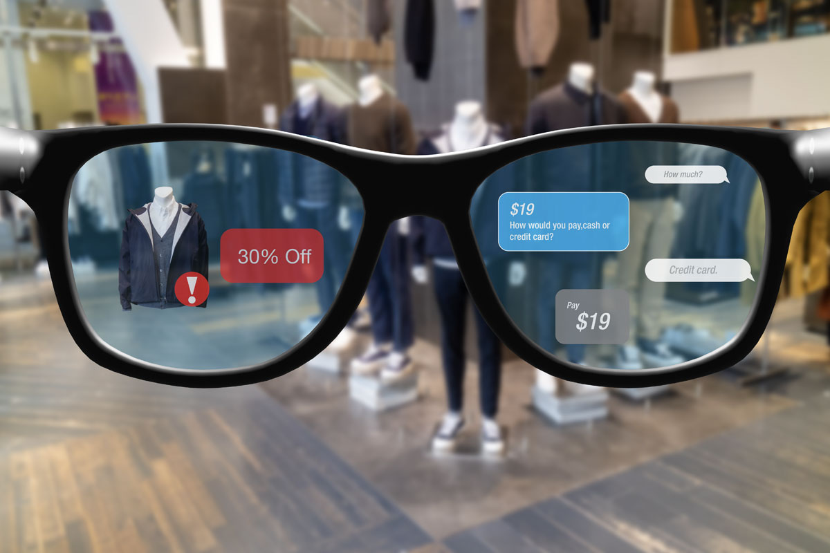 Make augmented reality deals glasses