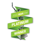 Platinum 2022 Marcom Award for Website (Corporation)