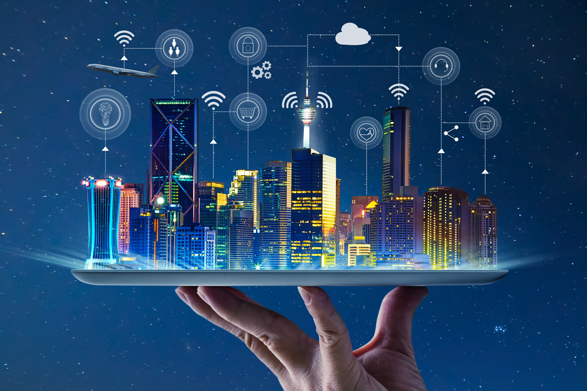 Smart City IoT Concept