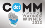 Platinum 2023 dotCOMM Awards for Corporate Website Design Creativity: Ambiq.com and Ambiq.ai​