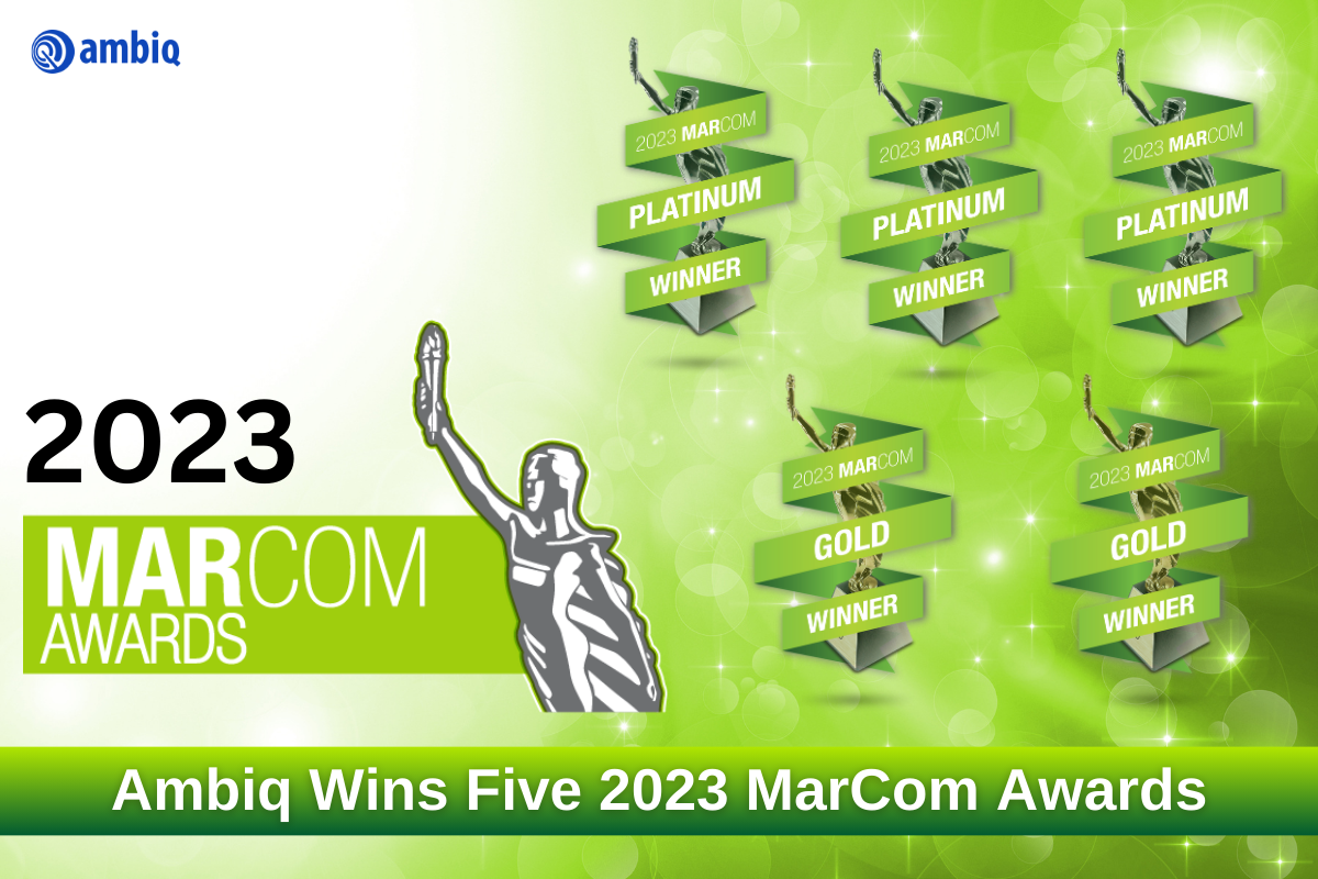 Ambiq 2023 wins Marcom Award 2023