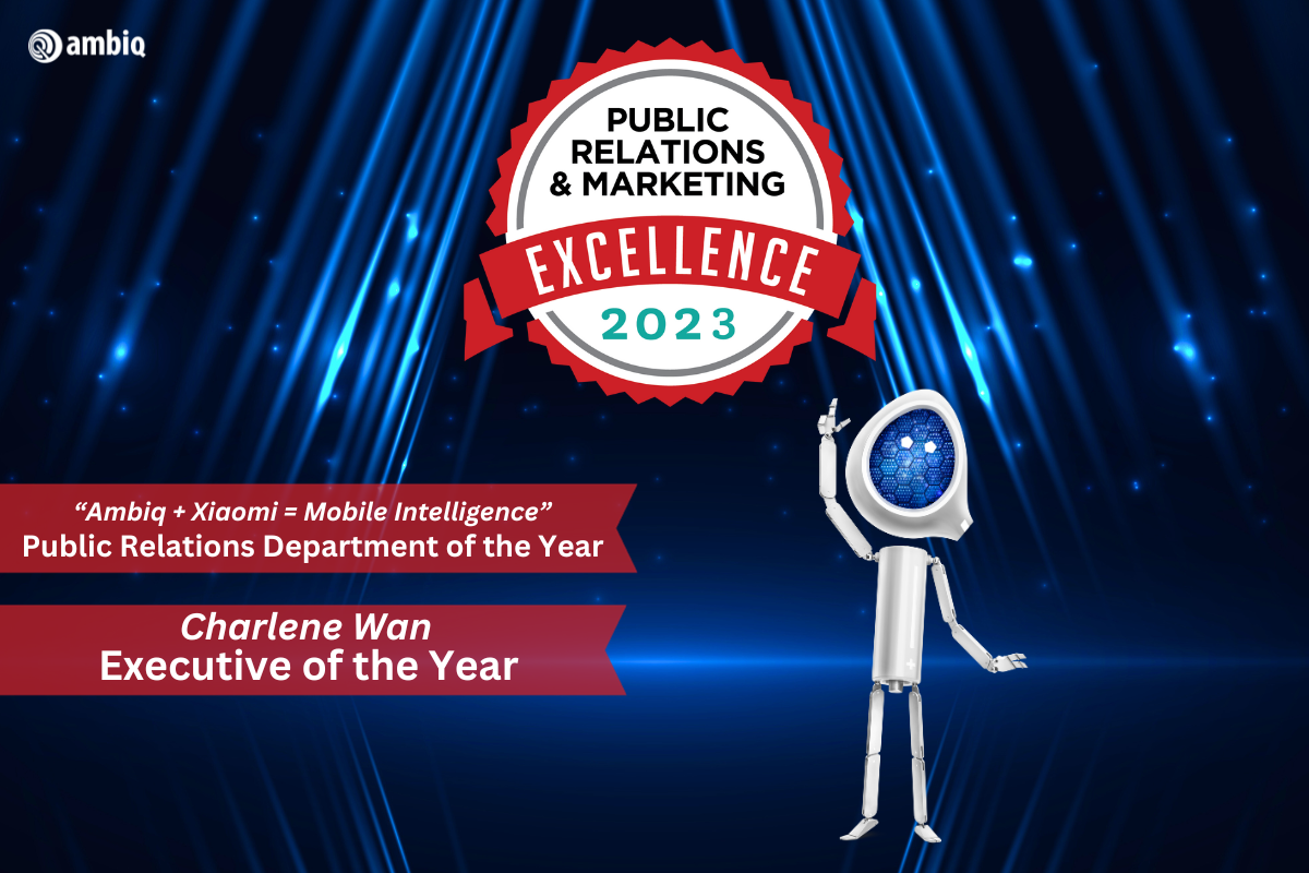Ambiq 2023 BIG PR & Marketing Excellence Awards