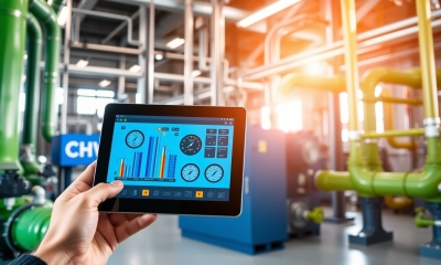 OK Flux Schnell A hightech industrial facility with a focus on a 0