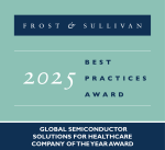 Frost & Sullivan’s 2025 Global Company of the Year Award for Leadership in Healthcare Semiconductor Solutions