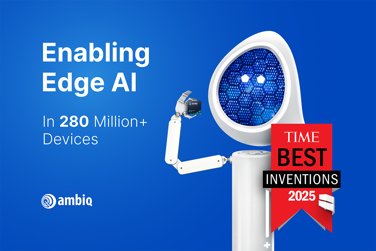 Ambiq's SPOT Platform Named One of TIME’s Best Inventions of 2025 1 1200x800 PR 1