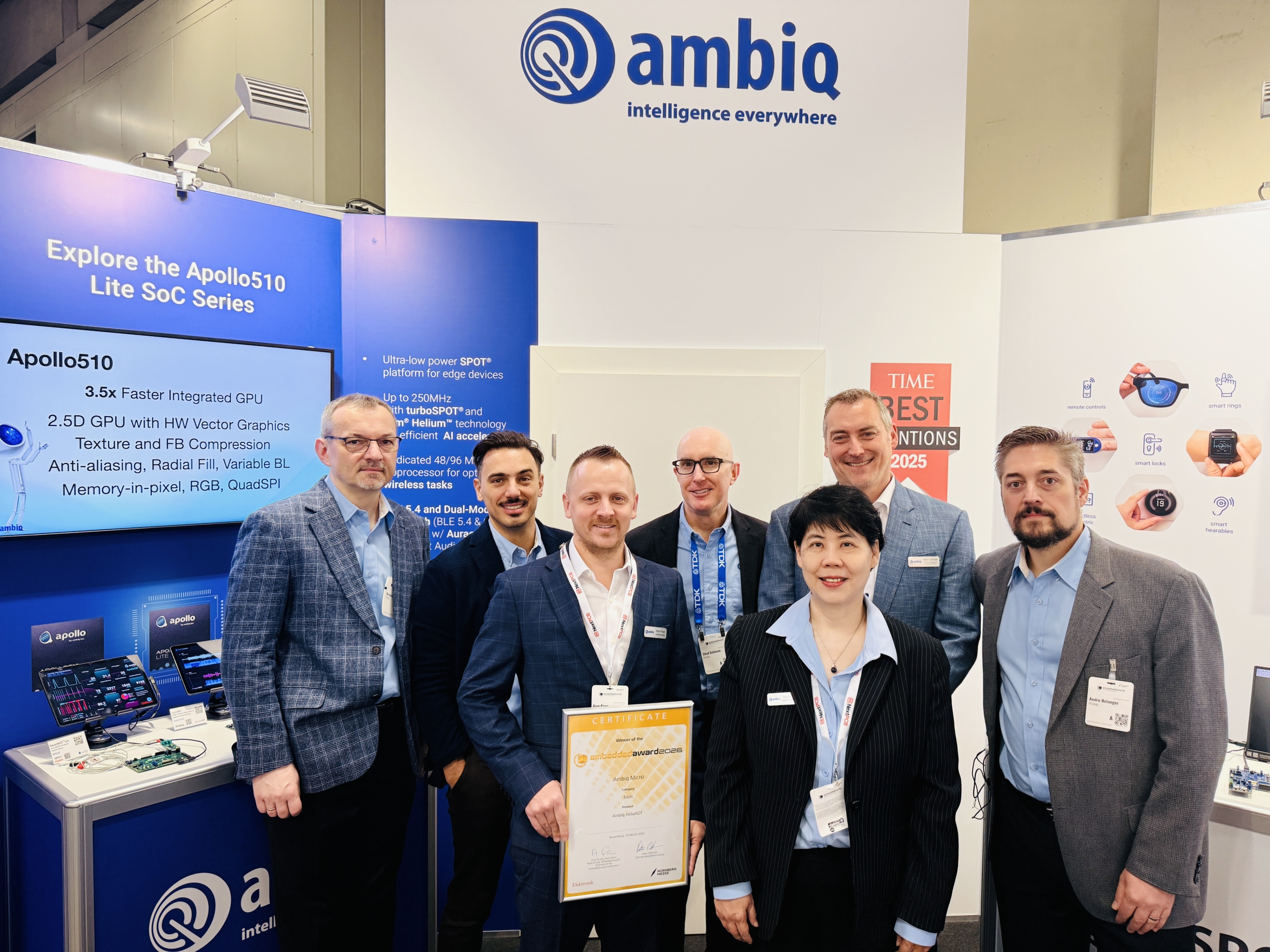 01 Ambiq at Embedded World 2026 scaled