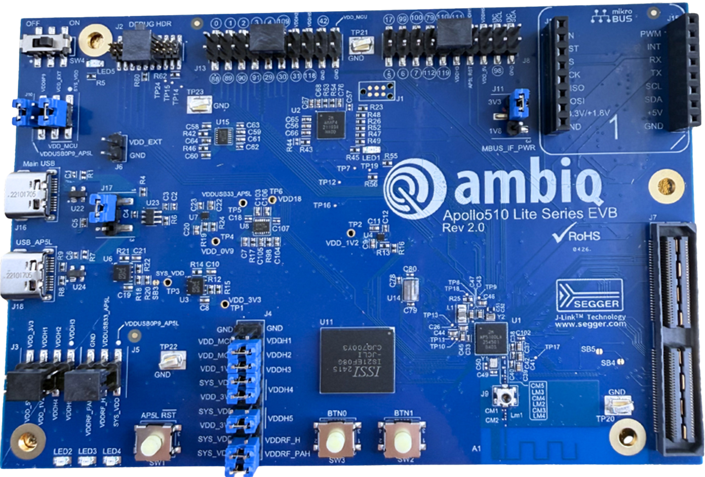 AP510DLEVB Apollo510 Lite Series EVB Rev 2.0 Main NoBoarder