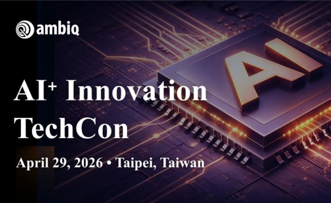 Ambiq at the AI Innovation TechCon 1200 x 675 px