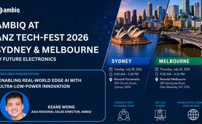 ANZ TECH FEST 2026 Sydney Melbourne 1