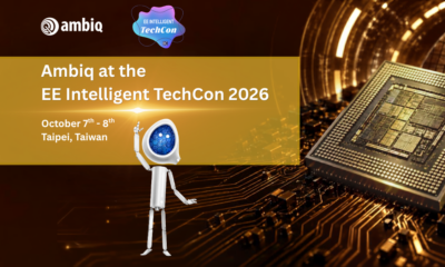 Ambiq at the EE Intelligent TechCon 2026 2