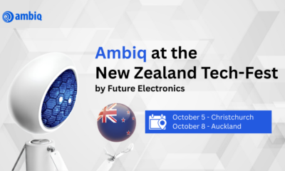 Ambiq at the Future Electronics New Zealand Tech Fest 2026 Christchurch Auckland